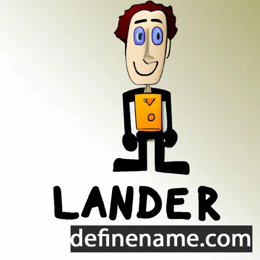 Leander cartoon