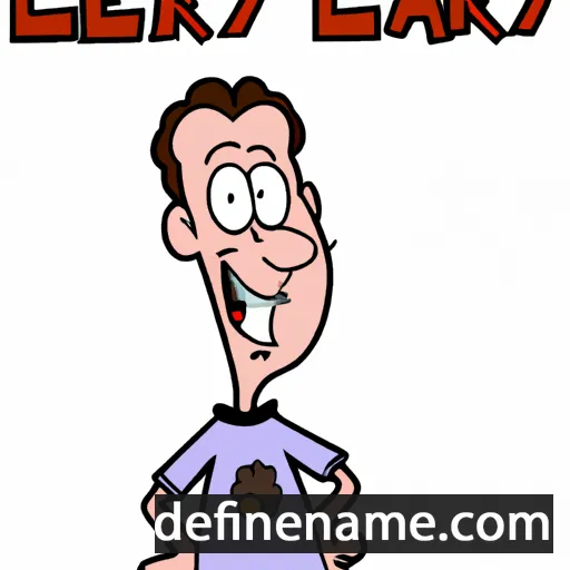 cartoon of the name Leary