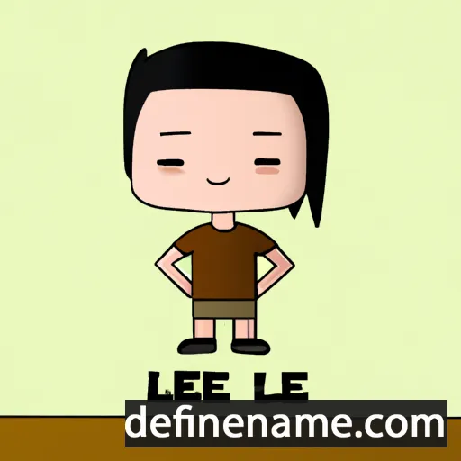 Lee cartoon