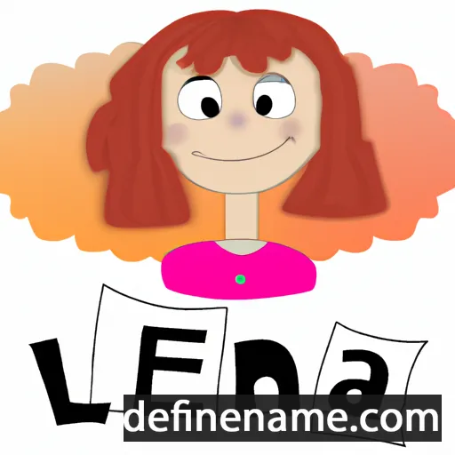 Lena cartoon