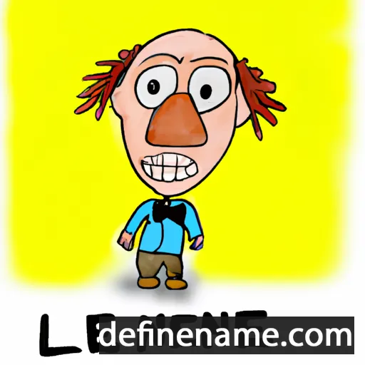 cartoon of the name Lennie