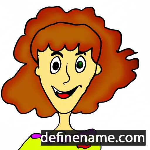 cartoon of the name Lenora