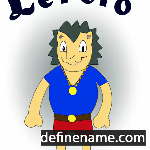 cartoon of the name Leofric