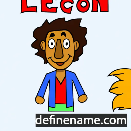 Leon cartoon