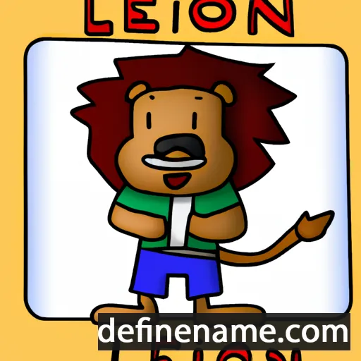 Leoncio cartoon