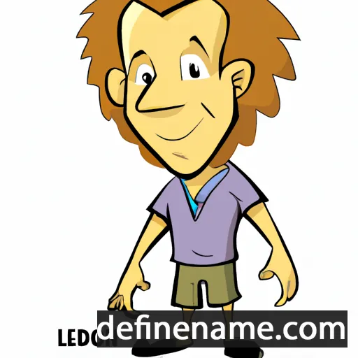 cartoon of the name Leonid