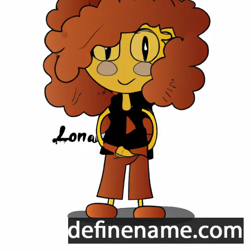 cartoon of the name Leonora