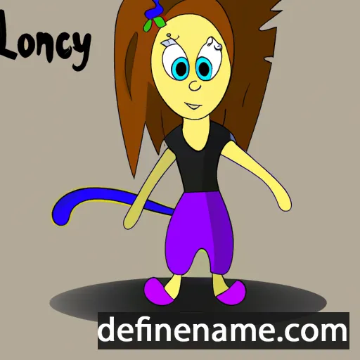 cartoon of the name Leontýna