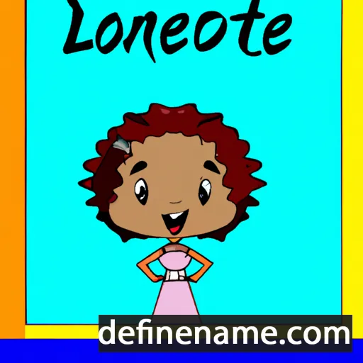 cartoon of the name Leontyne