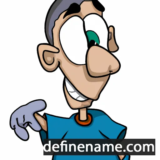 cartoon of the name Leroy