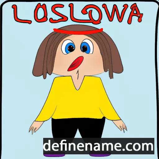 Lesława cartoon