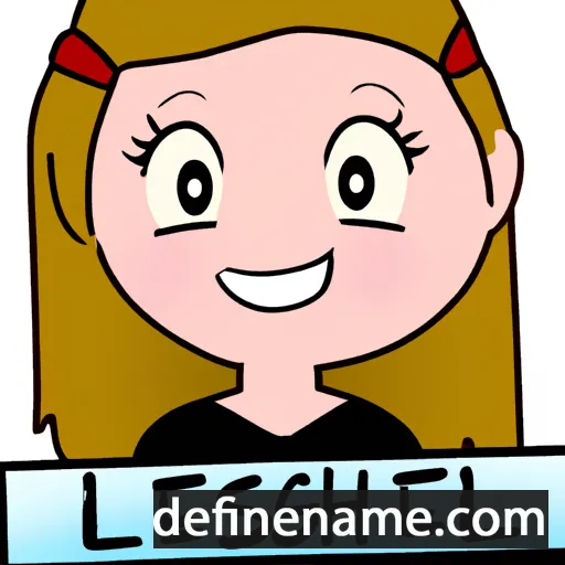 cartoon of the name Lesleigh