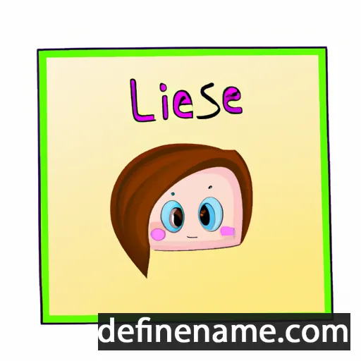 cartoon of the name Leslie