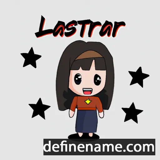 Lestari cartoon