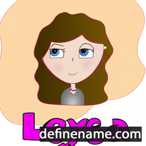 cartoon of the name Lesya