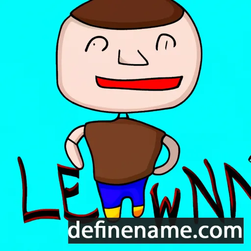 cartoon of the name Lewin