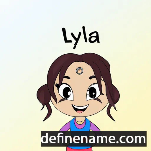 Leyla cartoon