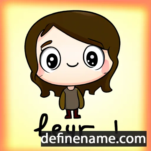 cartoon of the name Leyre