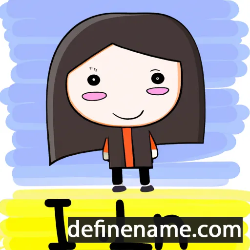 cartoon of the name Li