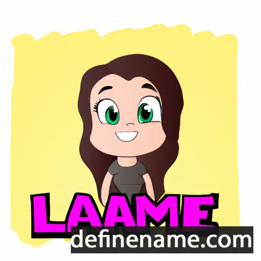 cartoon of the name Lianne