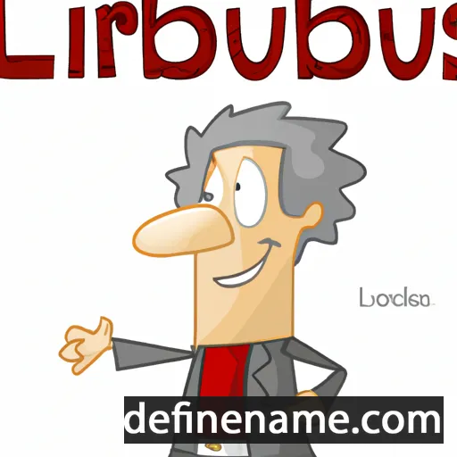 cartoon of the name Liberius