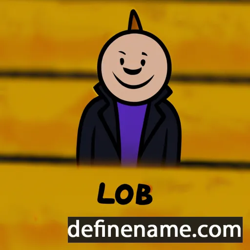 cartoon of the name Libor