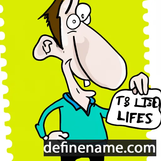 cartoon of the name Lies