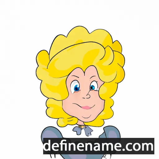 cartoon of the name Lieselotte