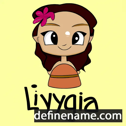 Ligaya cartoon