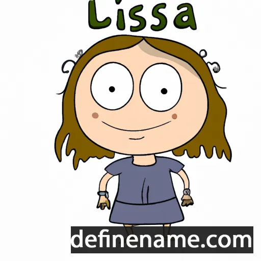 Liisa cartoon