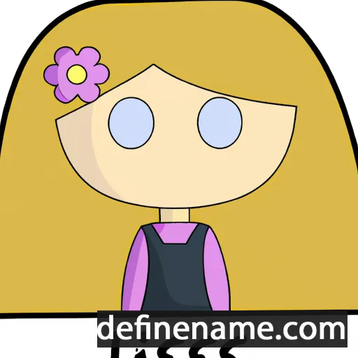 cartoon of the name Liisi