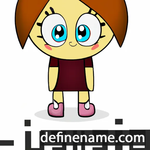 cartoon of the name Liisu