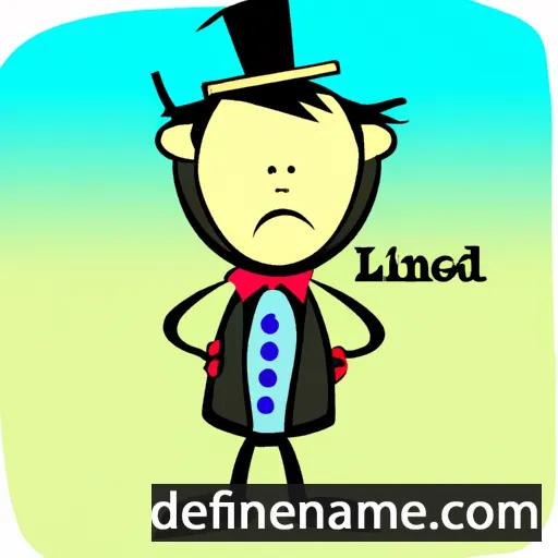 cartoon of the name Lincoln