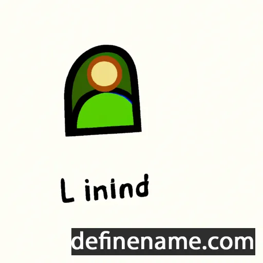 cartoon of the name Linden