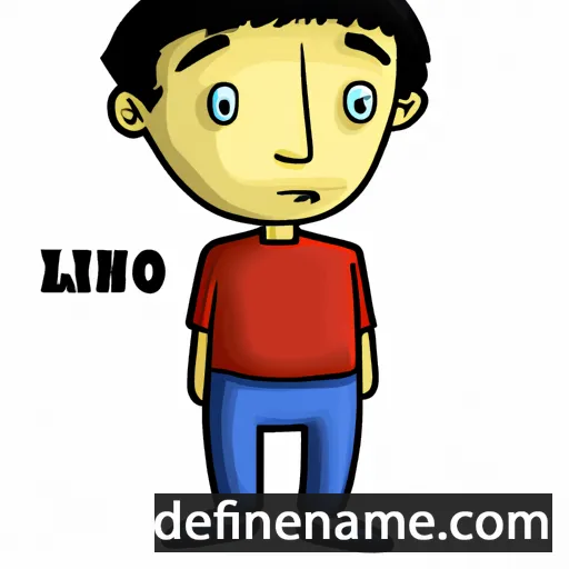 cartoon of the name Lino