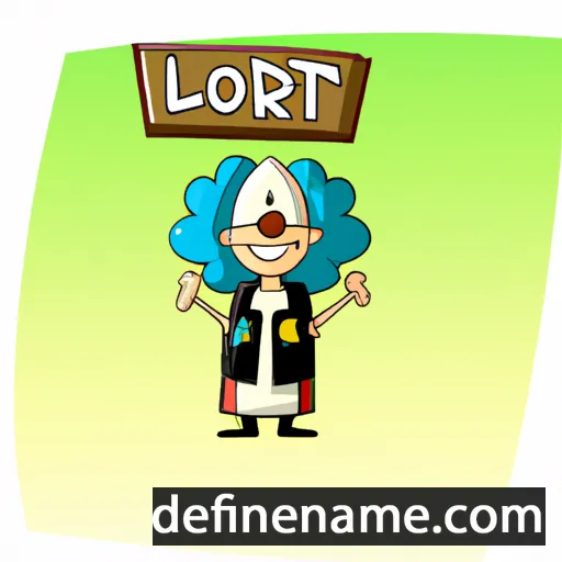 cartoon of the name Liorit