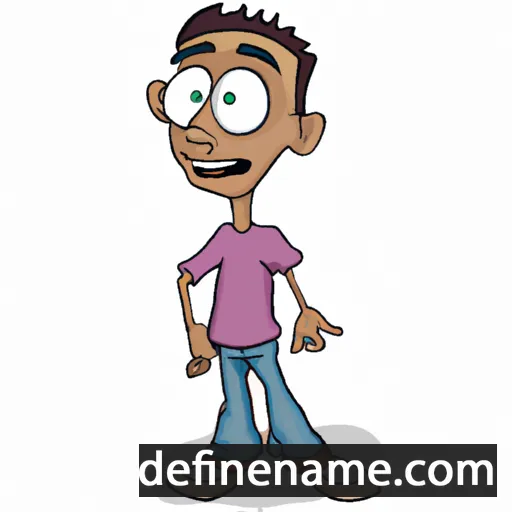 cartoon of the name Lisandro