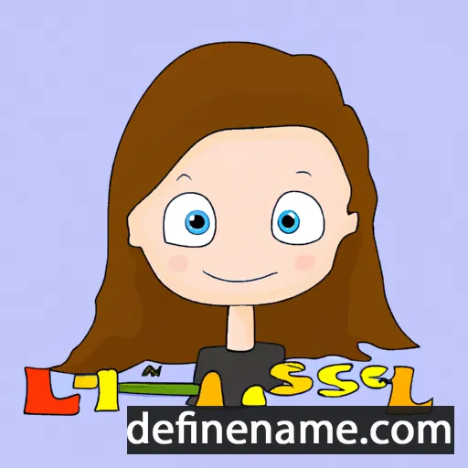 cartoon of the name Lisanne