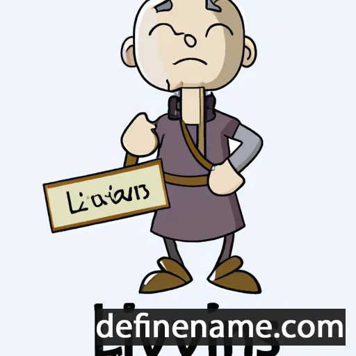 cartoon of the name Livianus