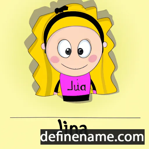 Ljiljana cartoon