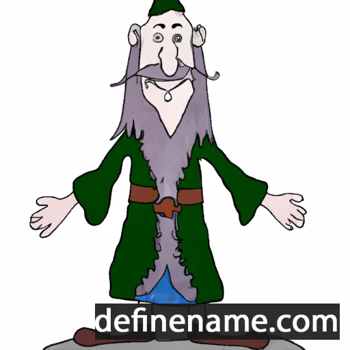 cartoon of the name Ljudmil