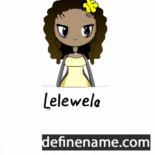 Llewella cartoon