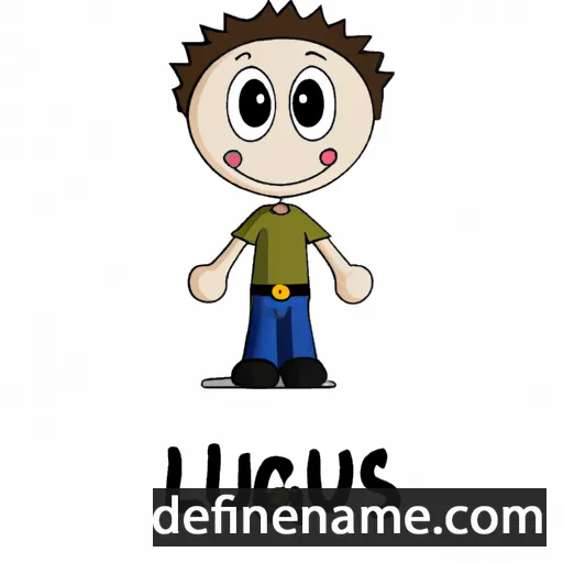 cartoon of the name Lluís