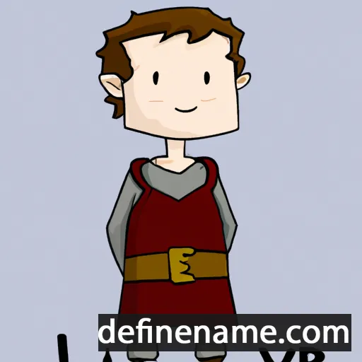 cartoon of the name Llyr