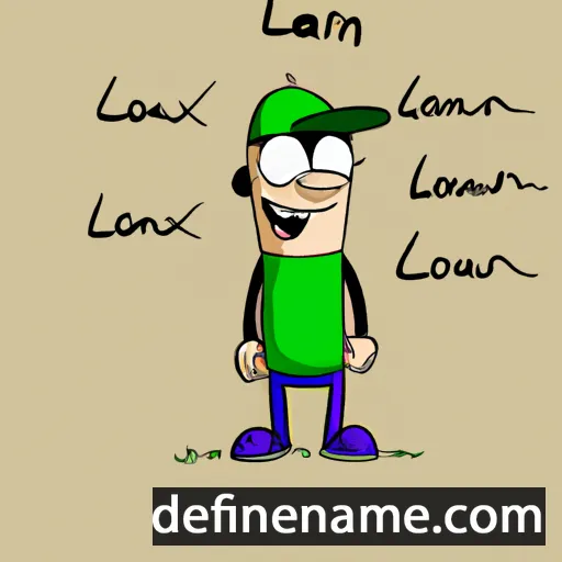 cartoon of the name Lóránt