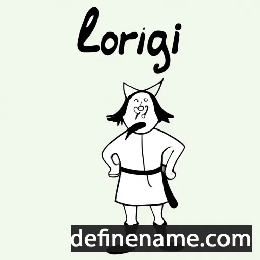 cartoon of the name Lőrinc