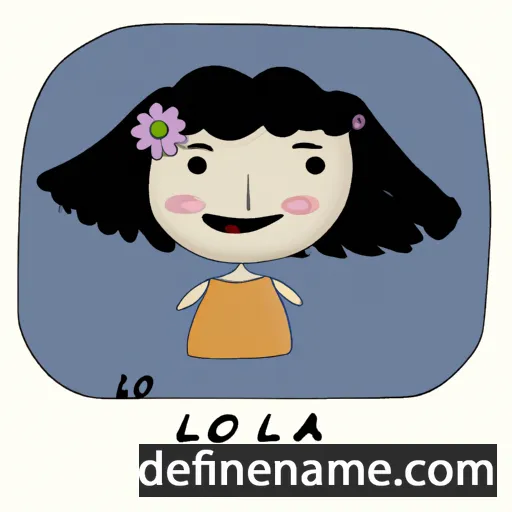 Lola cartoon