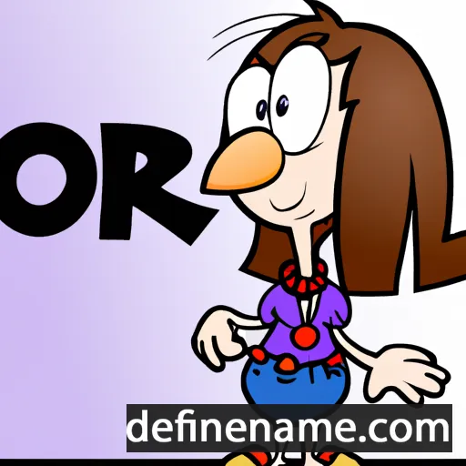 Lori cartoon