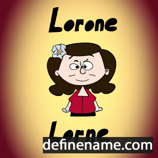 Lorraine cartoon