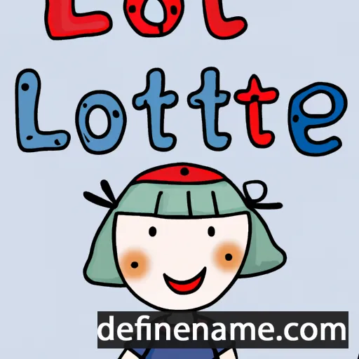 cartoon of the name Lotte